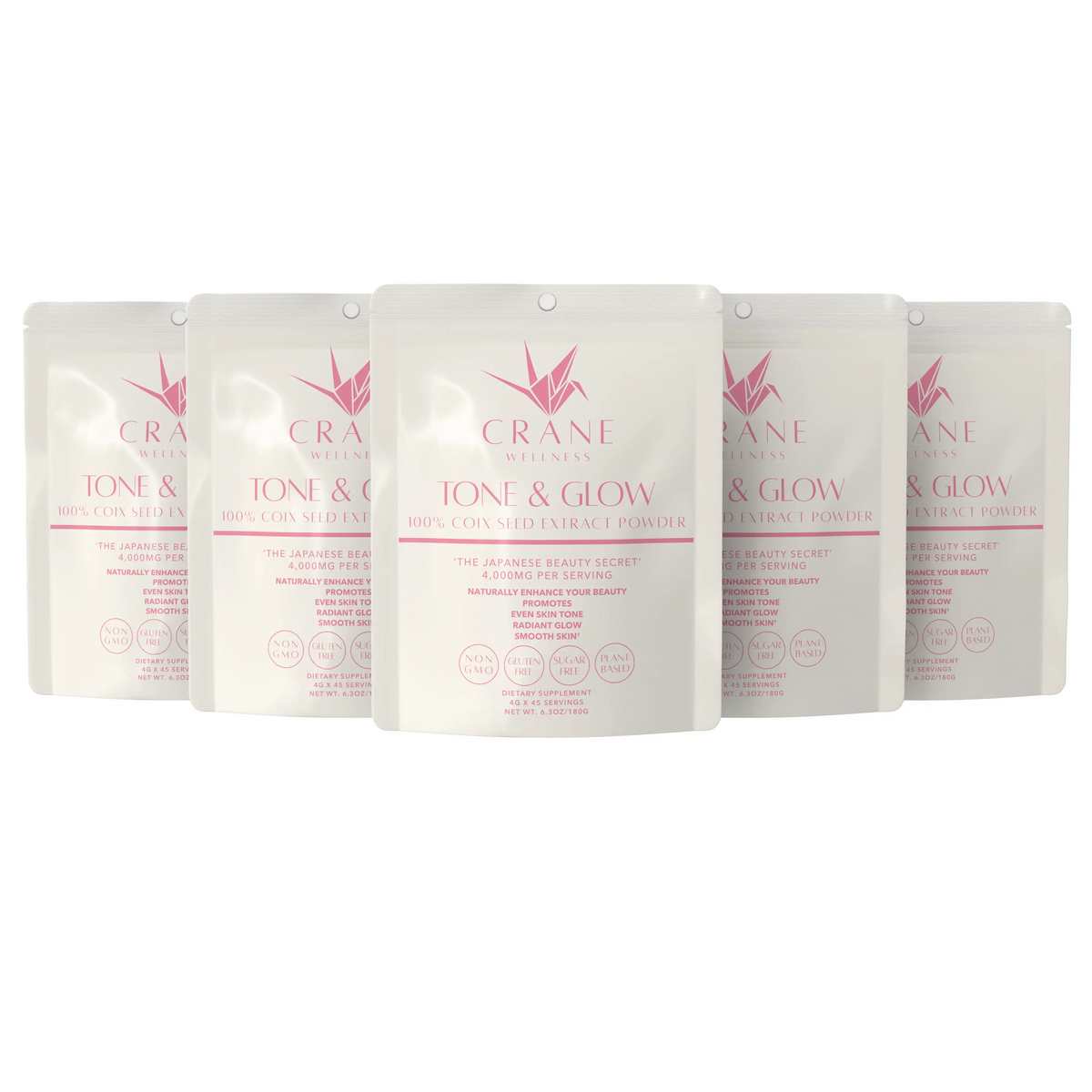 Tone and Glow Coix Seed Extract Powder