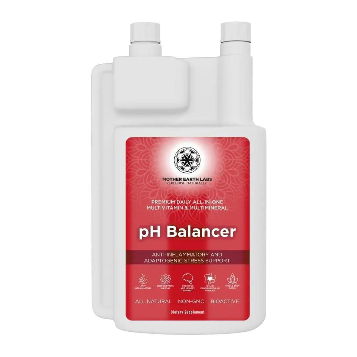 Mother Earth Labs - pH Support Formula - Liquid Form Dispensing Quart