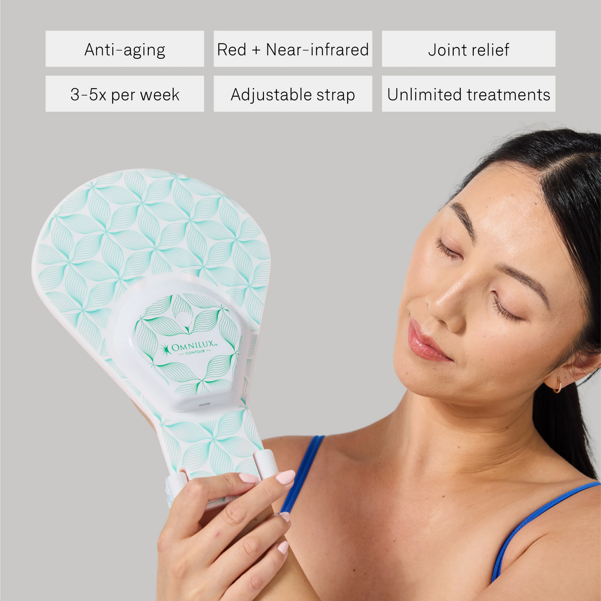 Omnilux Clear + Men + Contour Glove