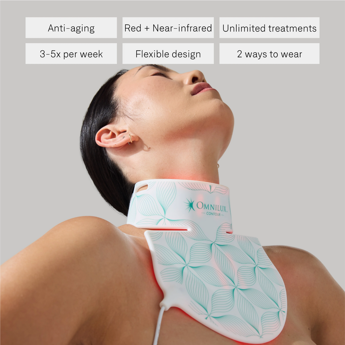 Omnilux Face Contour + Men + Neck & Décolleté