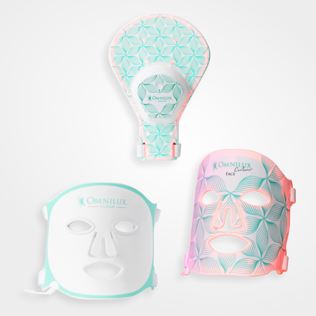 Omnilux Face Contour + Clear + Contour Glove