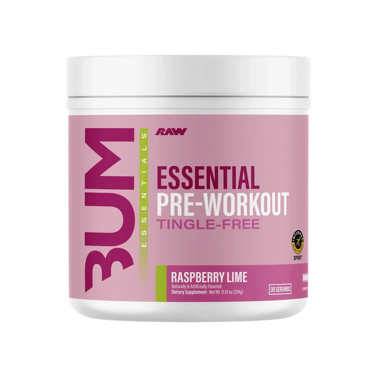 Raw Nutrition CBUM Essential Tingle-Free Pre-Workout