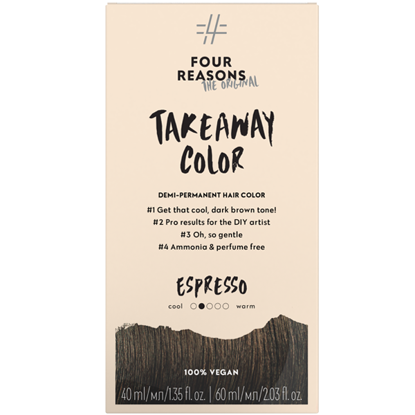 Fragrance Free Hair Color Espresso - 4.1 Cool dark brown