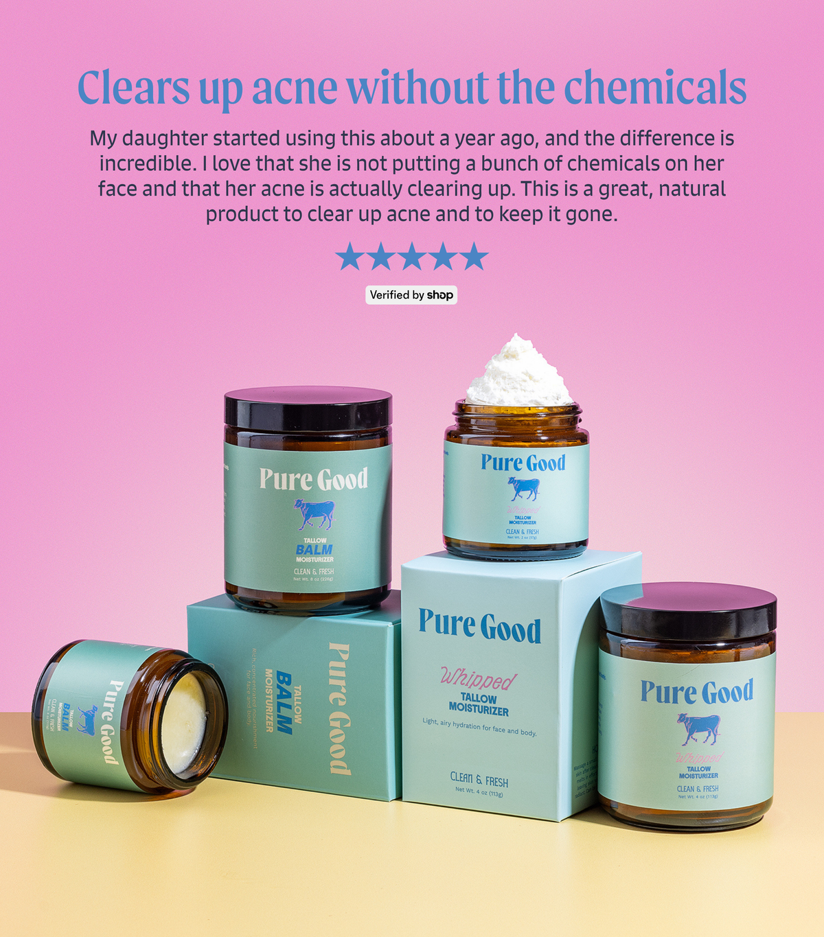 Tea Tree & Bergamot · Whipped Tallow