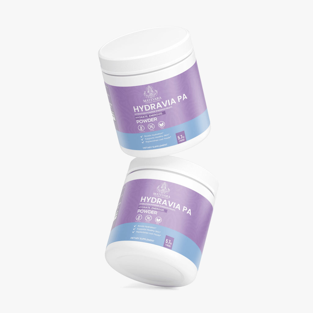 Hydravia Pa Hydration Powder Passion Fruit | Energy Drink Mix | 5.71 oz