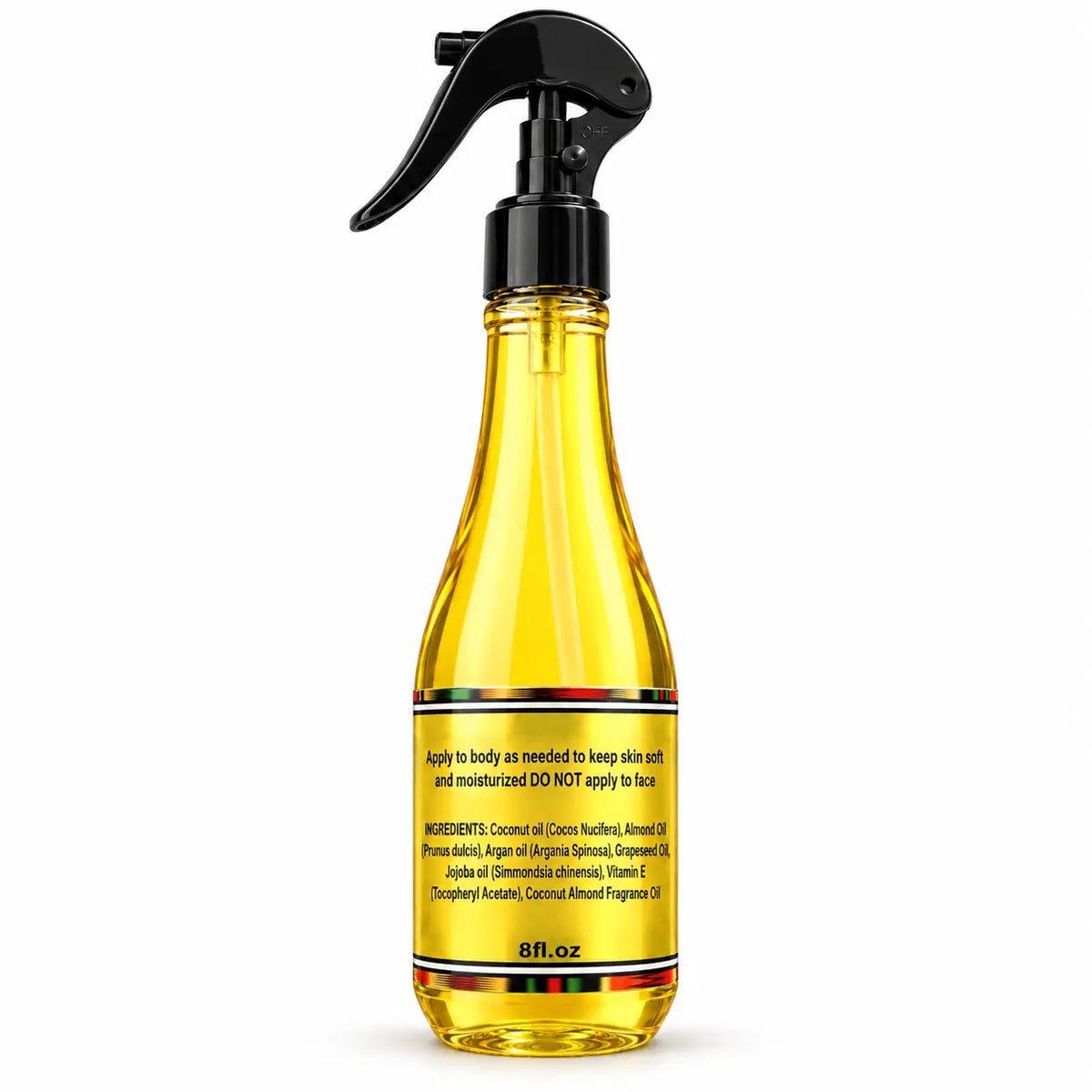 Lulu's Holistics Almond Coconut Moisture-Lock Conditioning Body Oil (8oz)