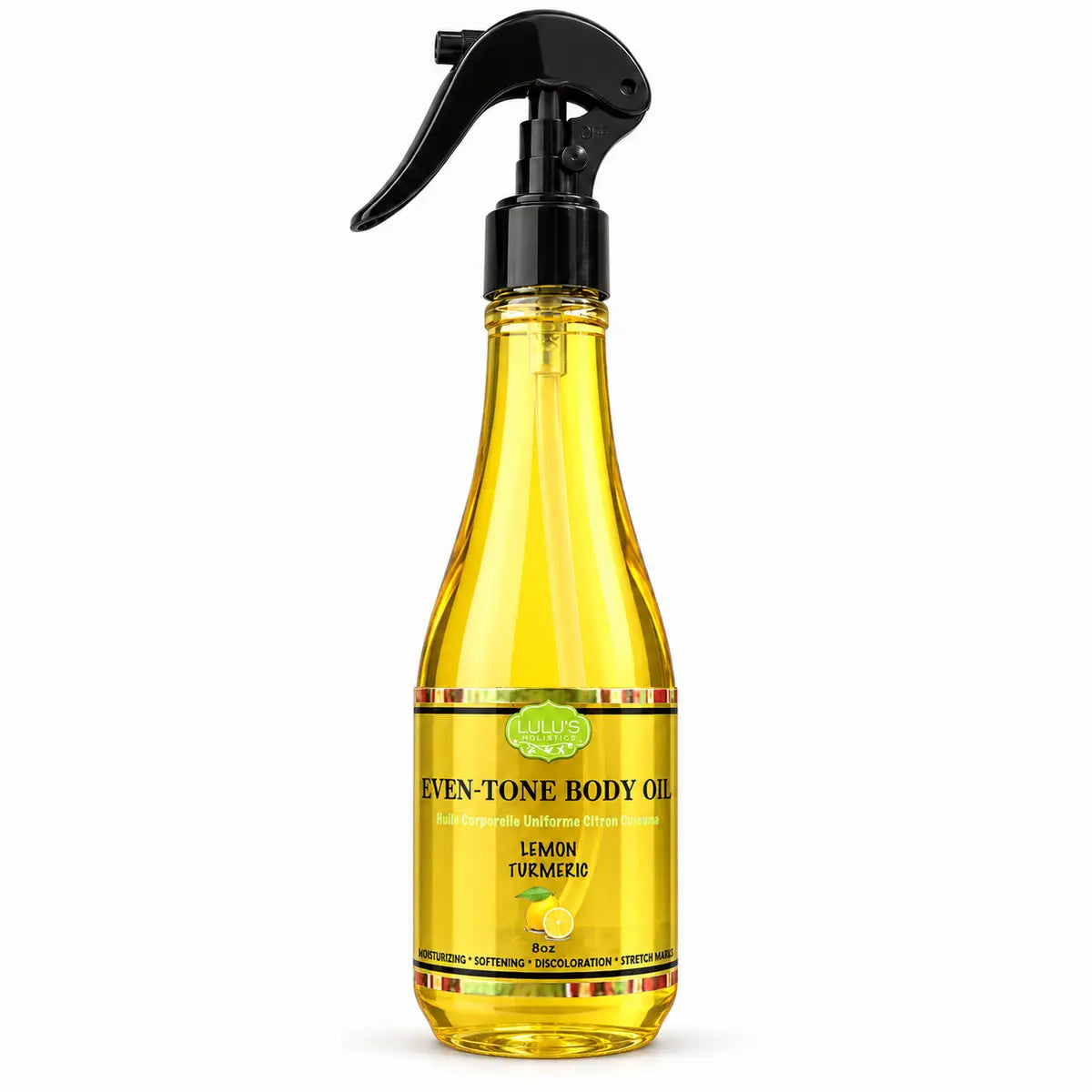 Lulu's Holistics Lemon Turmeric Radiance Conditioning Body Oil (8oz)