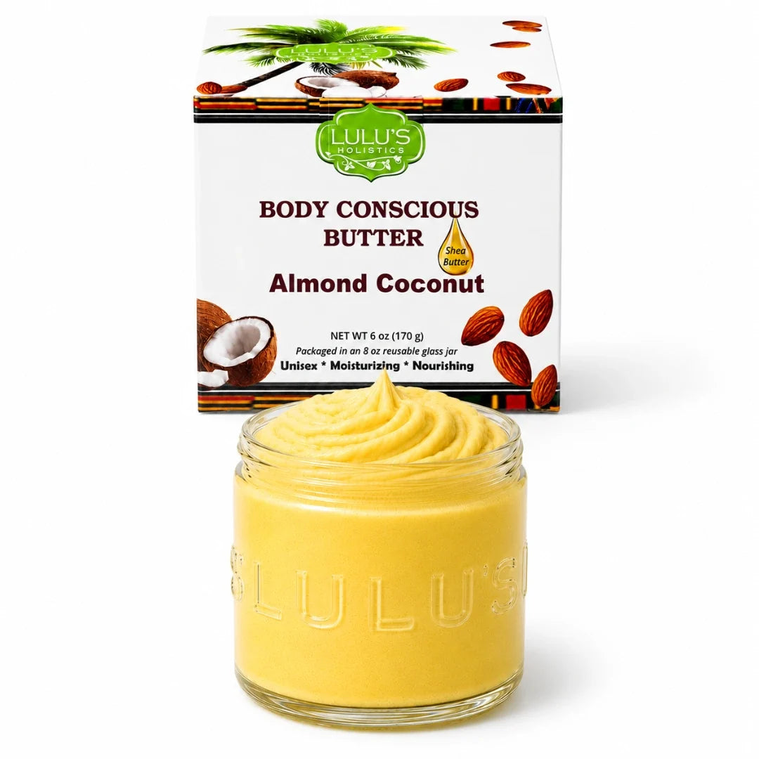Lulu's Holistics Raspberry Lemonade & Dragon Fruit Whipped Body Butter – Gentle Exfoliation & Deep Moisture