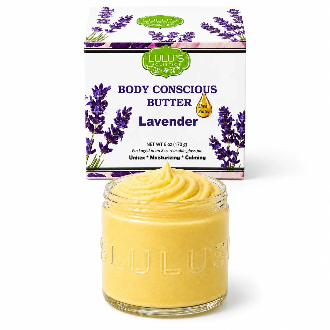 Lulu's Holistics Strawberry & Dragon Fruit Whipped Mango Body Butter – Gentle Exfoliation & Deep Moisture