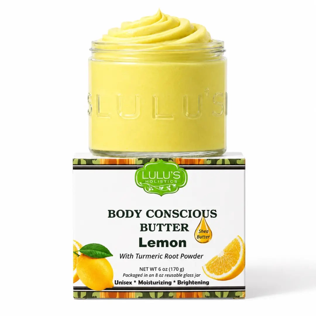 Lulu's Holistics Lemon Turmeric Whipped Body Butter – Target Uneven Tone & Glow