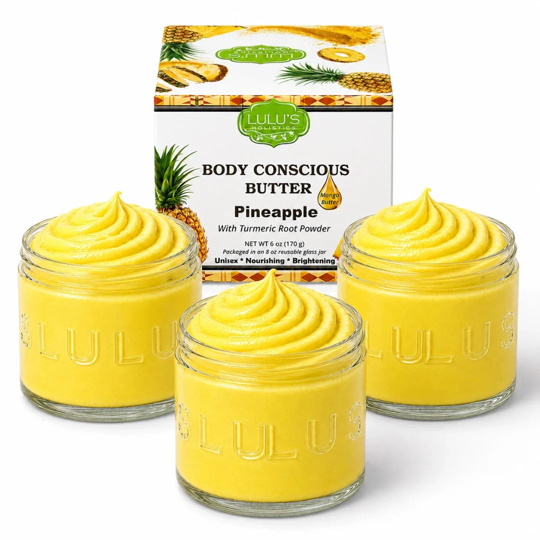Lulu's Holistics Coconut Whipped Body Butter – Ultimate Hydration for Dry Skin