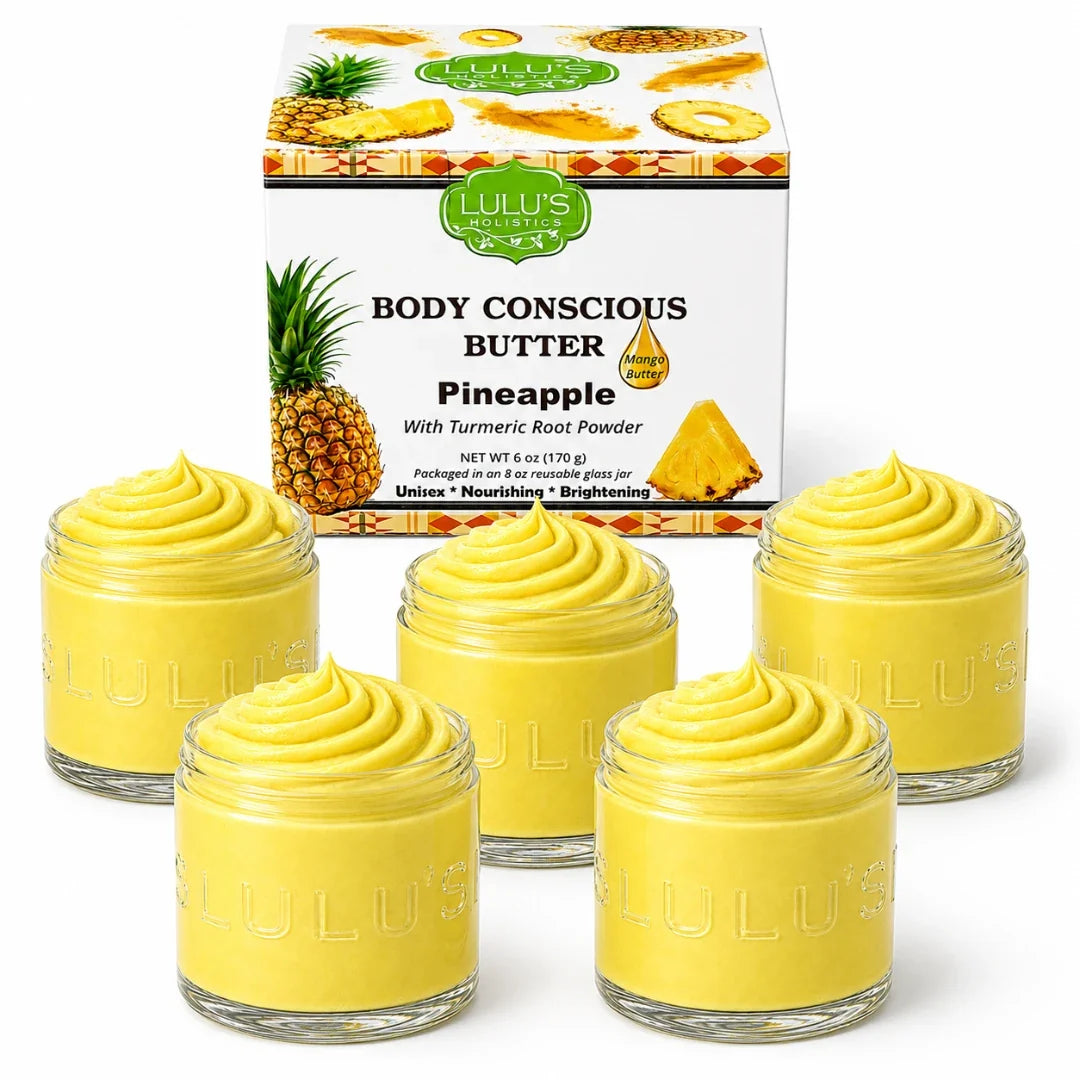 Lulu's Holistics Refined Unscented Whipped Body Butter – Gentle, Everyday Hydration