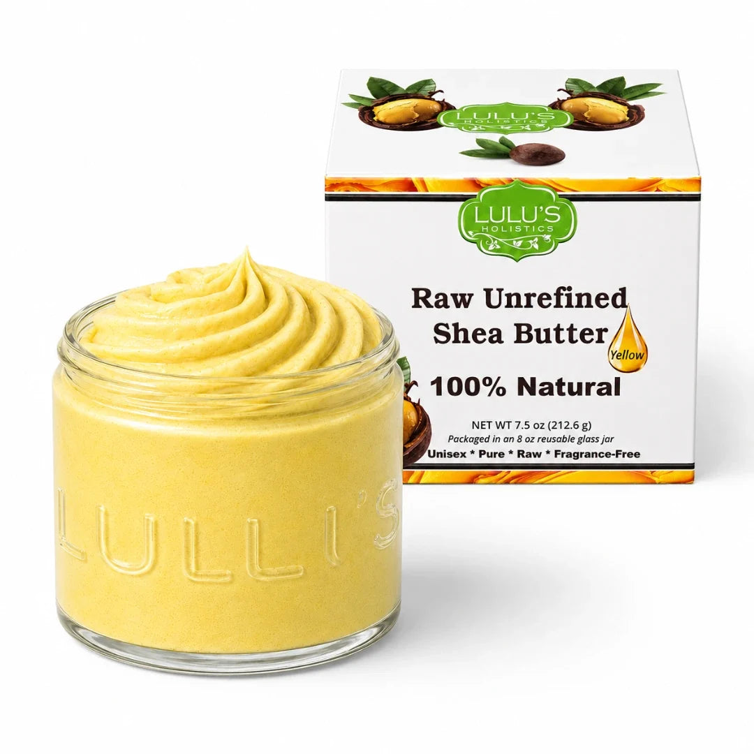 Lulu's Holistics Refined Unscented Whipped Body Butter – Gentle, Everyday Hydration