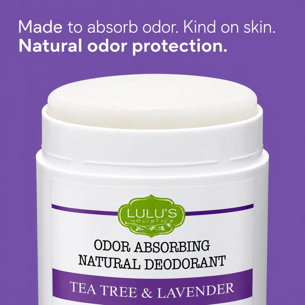 Lulu's Holistics Tea Tree & Lavender Aluminum-Free Deodorant (2.65oz)