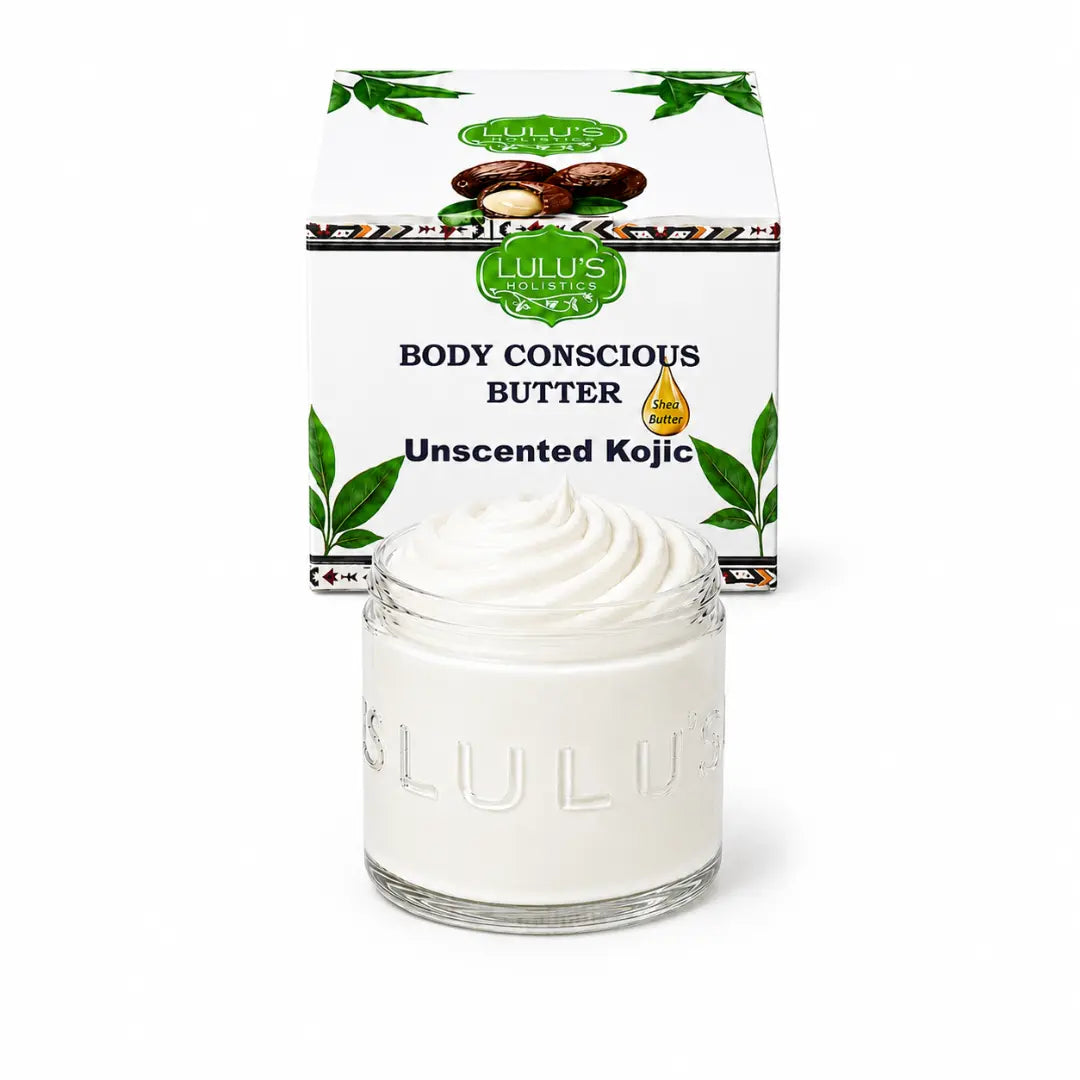 Lulu's Holistics Strawberry & Dragon Fruit Whipped Mango Body Butter – Gentle Exfoliation & Deep Moisture