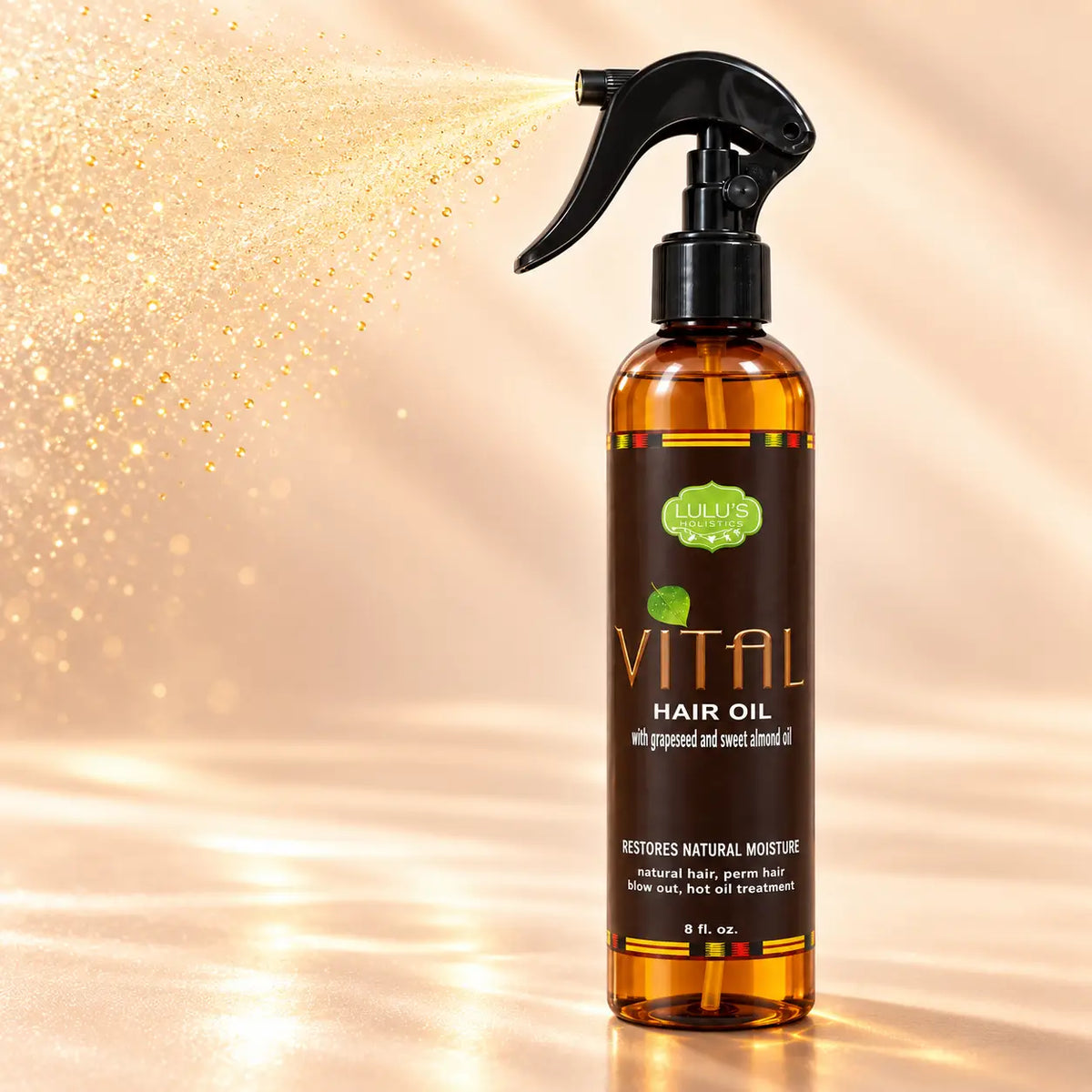 Lulu's Holistics Vital Conditioning & Strengthening Treatment Oil (8oz)
