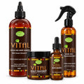 Lulu's Holistics Vital Hair & Scalp Conditioning Complete 4-Piece Routine Box