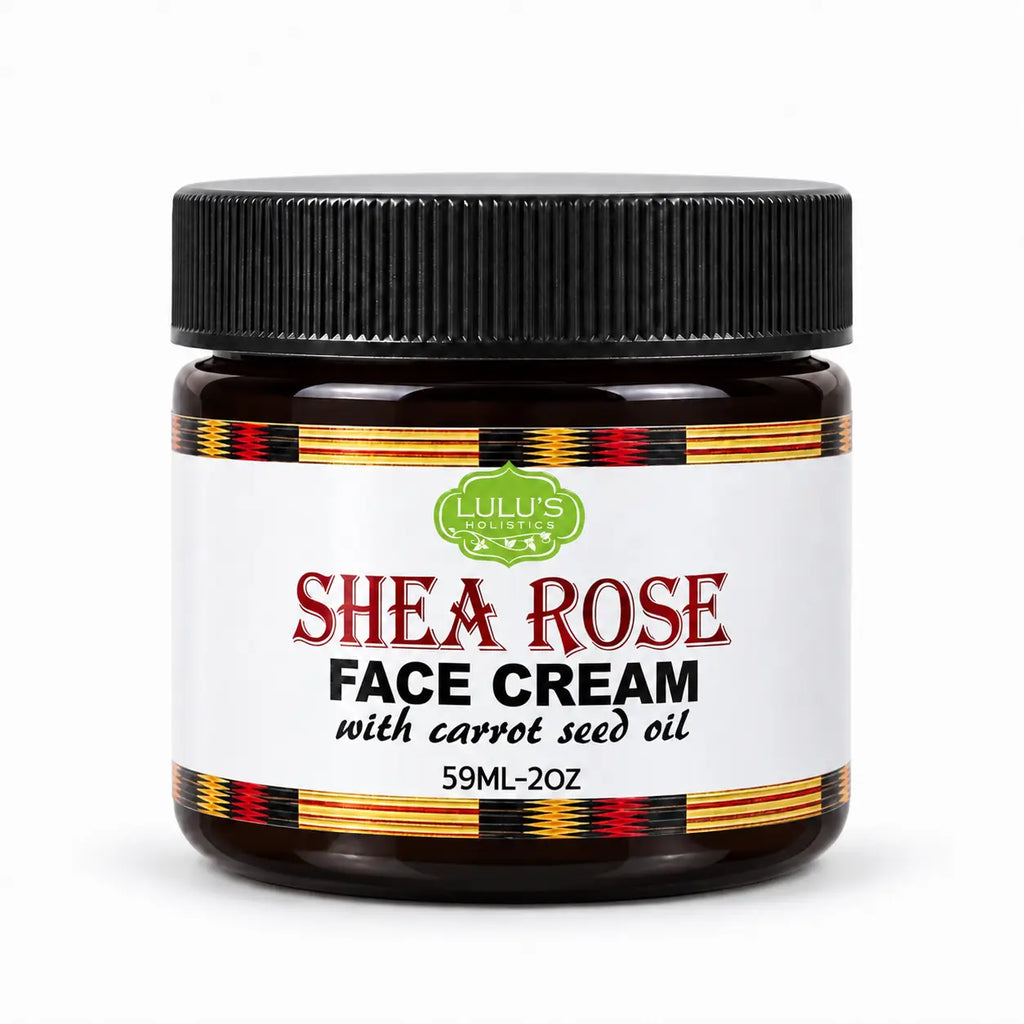 Lulu's Holistics Rose & Carrot Seed Face Cream – Nourishing Brightening Cream