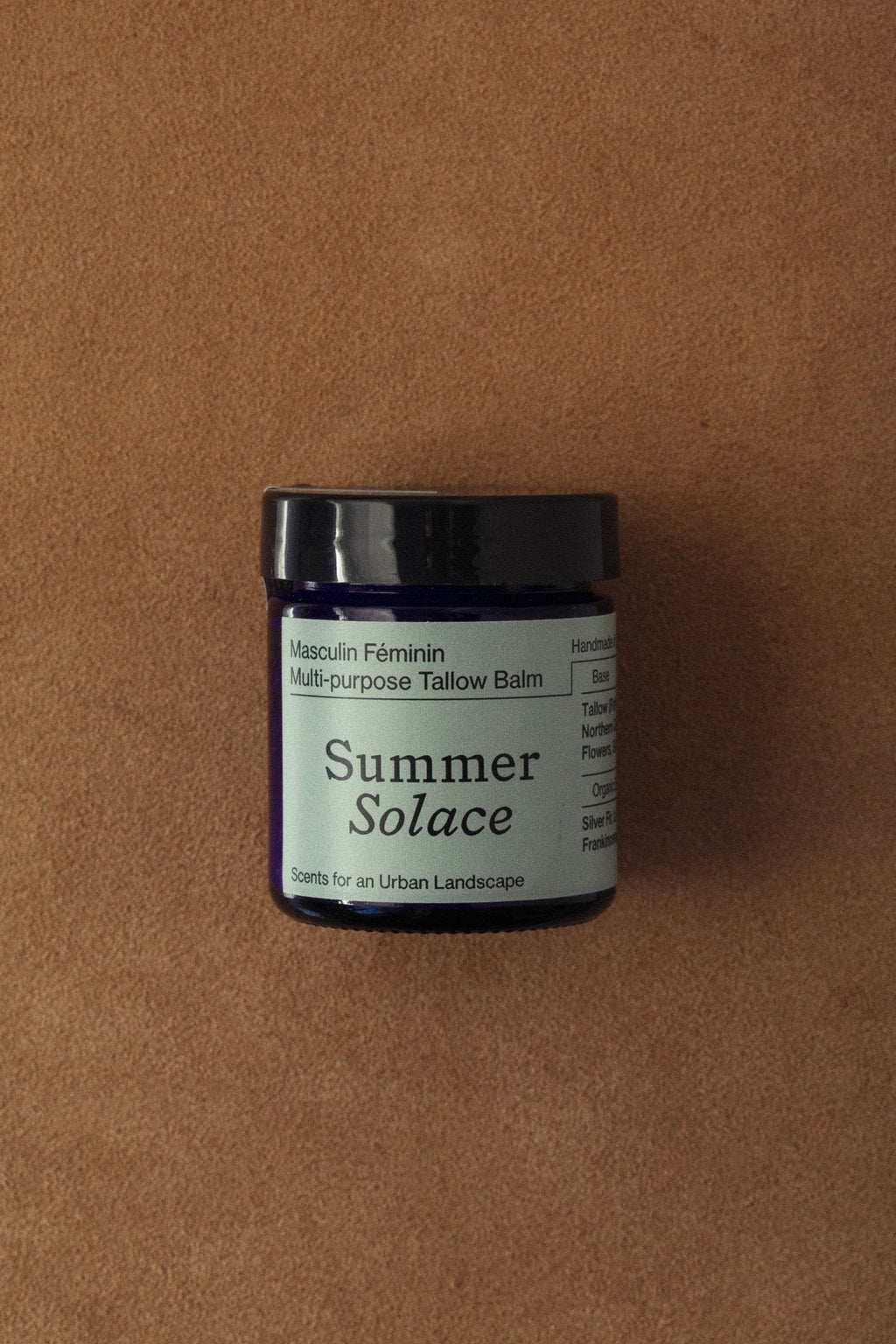 Masculin Féminin Tallow Balm – Frankincense, Patchouli & Hinoki Wood