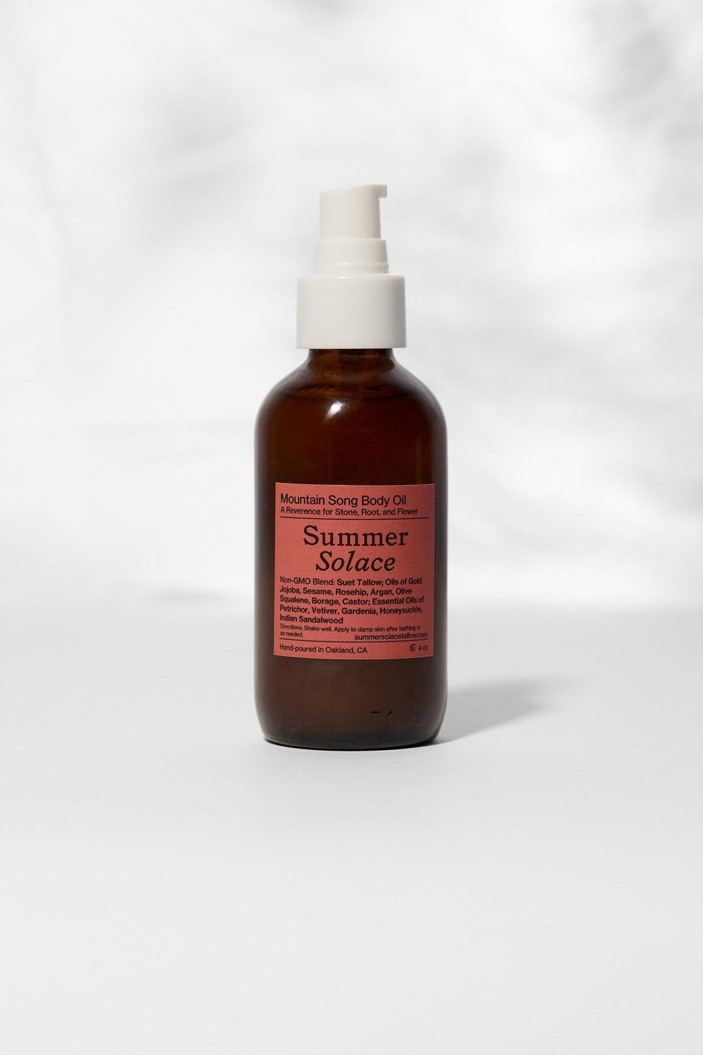 Mountain Song Tallow Body & Hair Oil | Petrichor, Gardenia, Honeysuckle