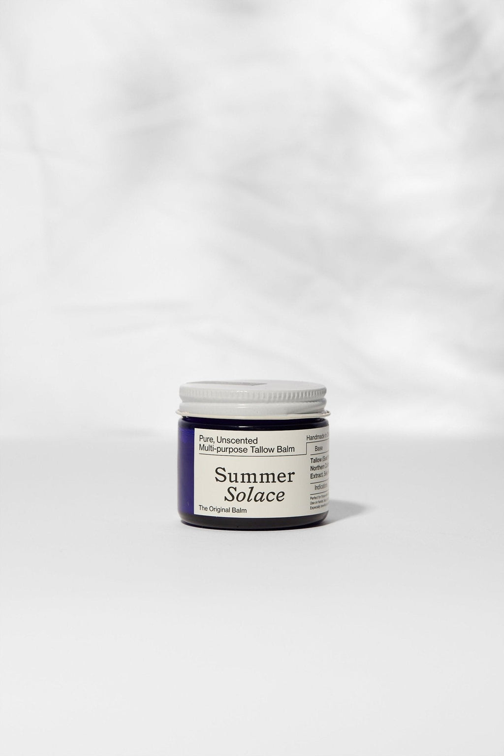 Pure Unscented Tallow Balm | Fragrance-Free Moisturizer for Sensitive Skin