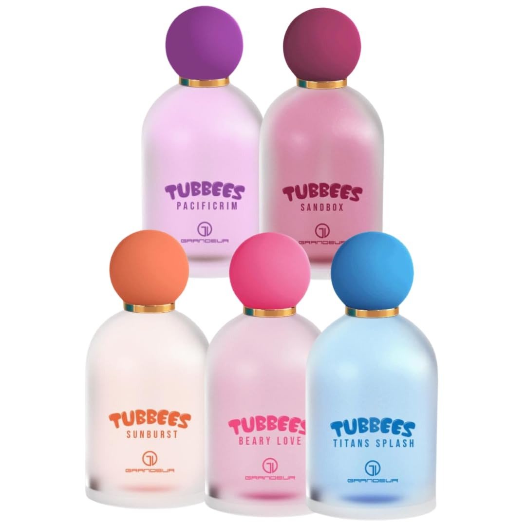 Grandeur Tubbee's for Babies & Kids EDP 50ml Gift Set (Pack of 5)