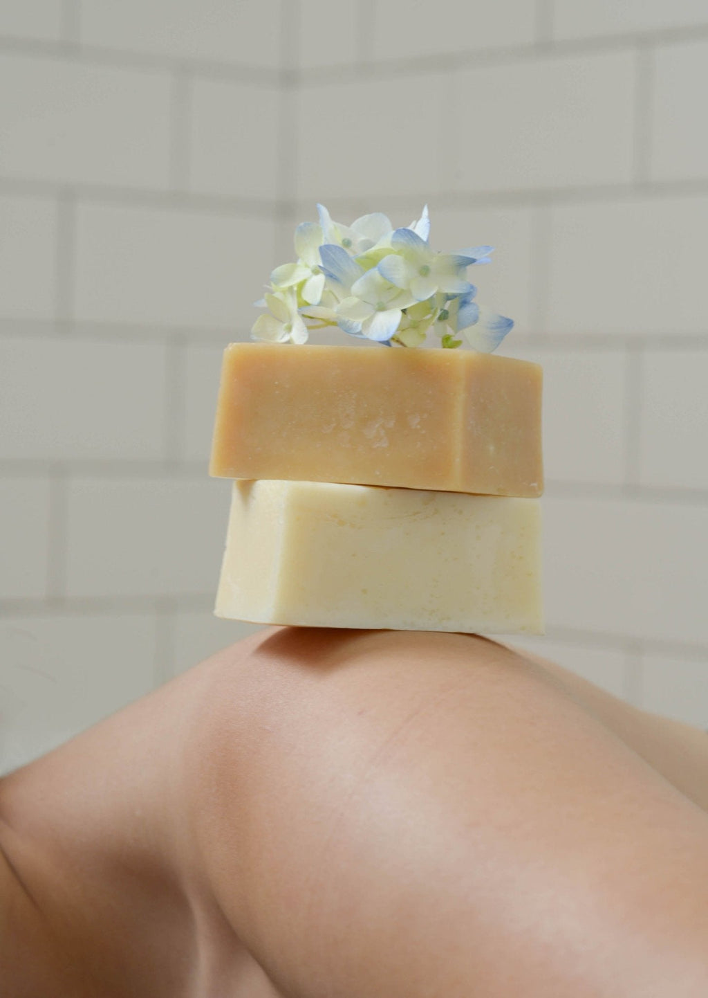 Violet & Lemon Basil A2/A2 Milk Soap with Collagen | Floral & Citrusy
