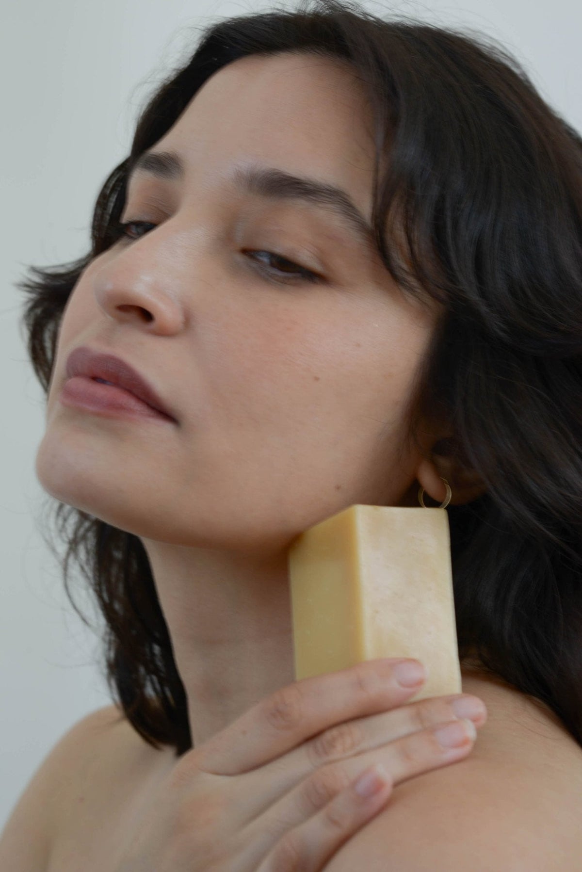 Violet & Lemon Basil A2/A2 Milk Soap with Collagen | Floral & Citrusy