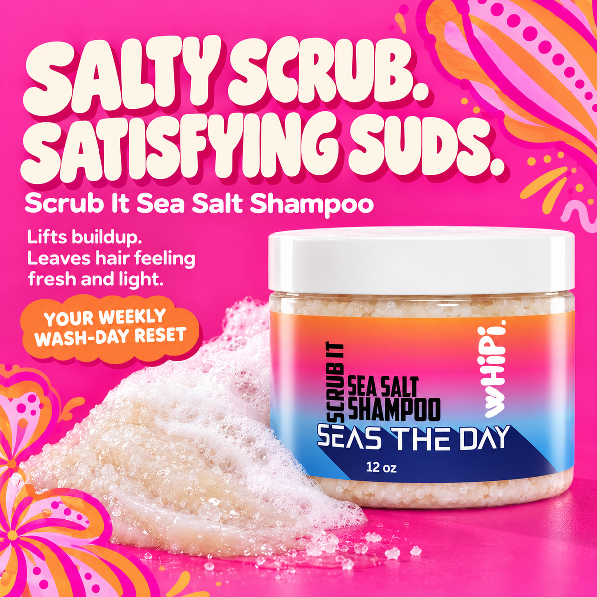 Scrub- Sea Salt Shampoo