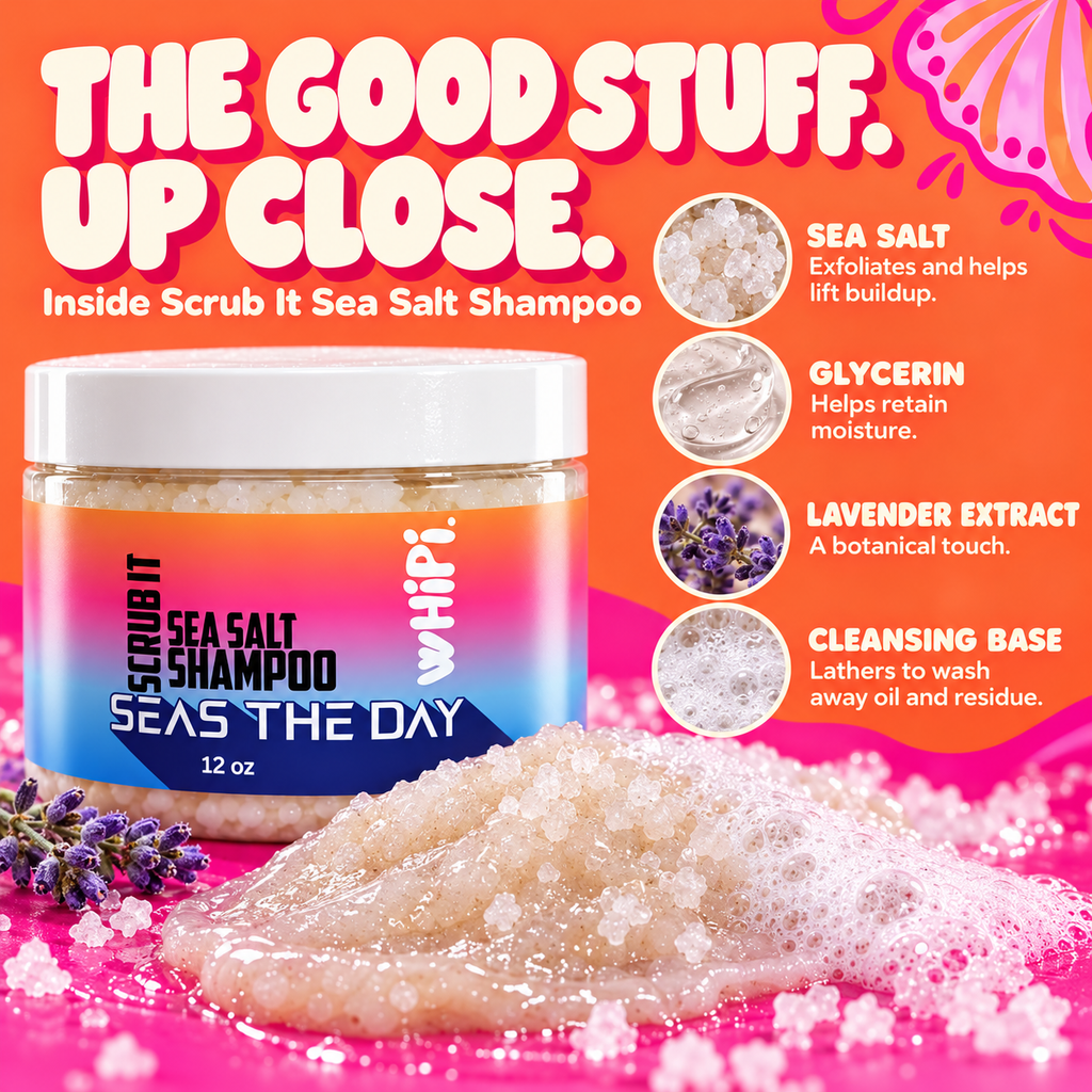 Scrub- Sea Salt Shampoo