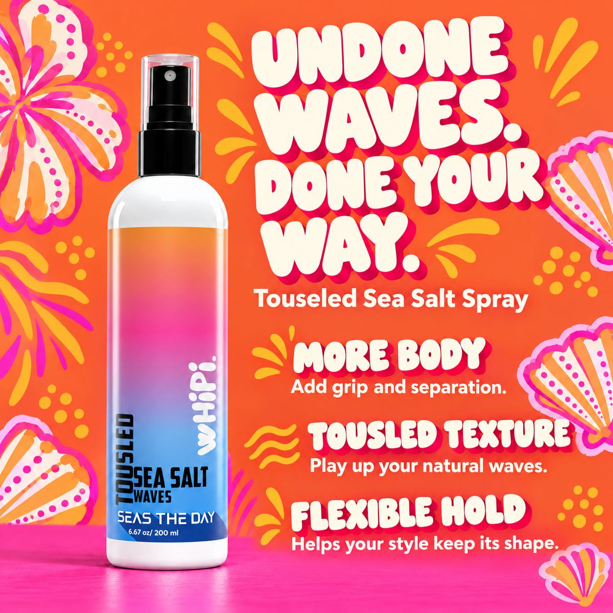 Seas The Day Touseled Sea Salt Spray